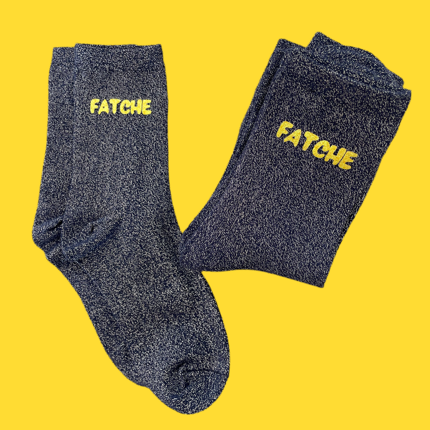 Chaussettes FATCHE x Les Dealeuses de Paillettes ✨
