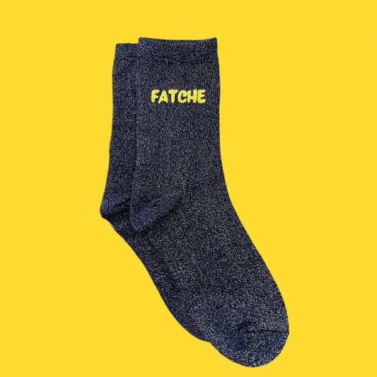 Chaussettes FATCHE x Les Dealeuses de Paillettes ✨